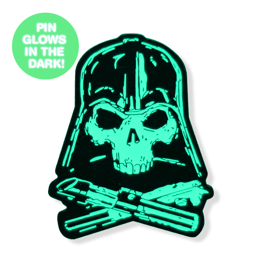 Villain & Crossbones GLOW SERIES Enamel Pin – EndlessTees