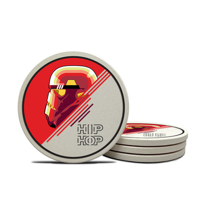 15 Years of Hip Hop Trooper Sand Coaster 4-Pack