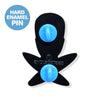 Cold Kombatant & Crossbones Enamel Pin