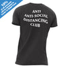 Anti Anti-Social Distancing Club Dark Heather Grey T-Shirt