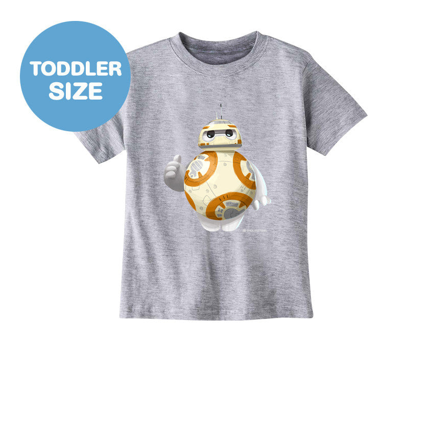 BB8 Baymax T-shirt Star Wars Disney Geeky Mashup – EndlessTees