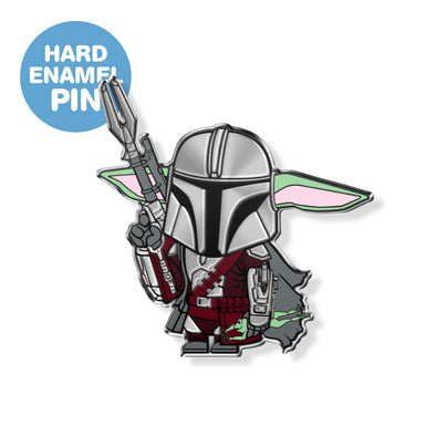 Mando Child Enamel Pin