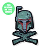 Bounty Hunter & Crossbones GLOW SERIES Enamel Pin