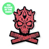 Menace & Crossbones GLOW SERIES Enamel Pin