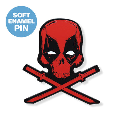 Merc & Crossbones Enamel Pin