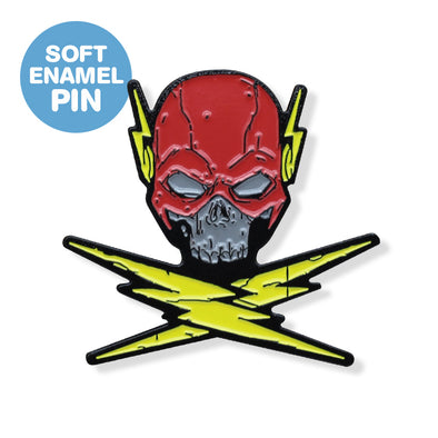 Speedster & Crossbones Enamel Pin