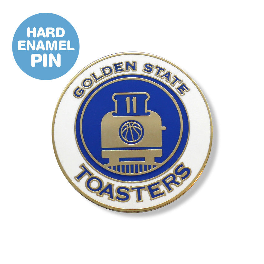 Golden State Toasters Enamel Pin – EndlessTees