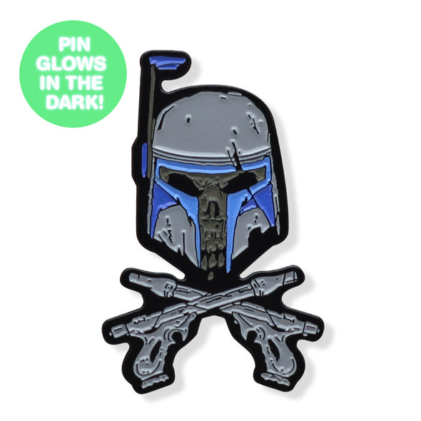 Assassin & Crossbones GLOW SERIES Enamel Pin