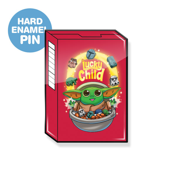 The Lucky Child Enamel Pin