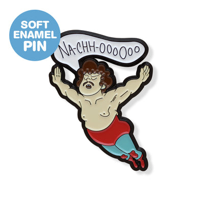 Nacho In Flight Enamel Pin