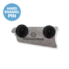 No Flux Given Enamel Pin
