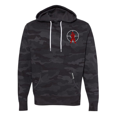 Hip Hop Trooper "OG Logo" Black Camo Hooded Pullover