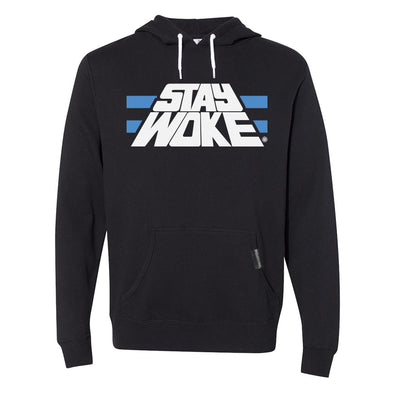 Stay Woke Black Hooded Pullover