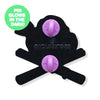 Ninjas & Crossbones Enamel Pin: Purple